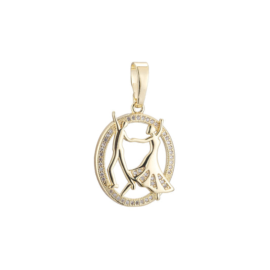 Pingente de ouro 14K