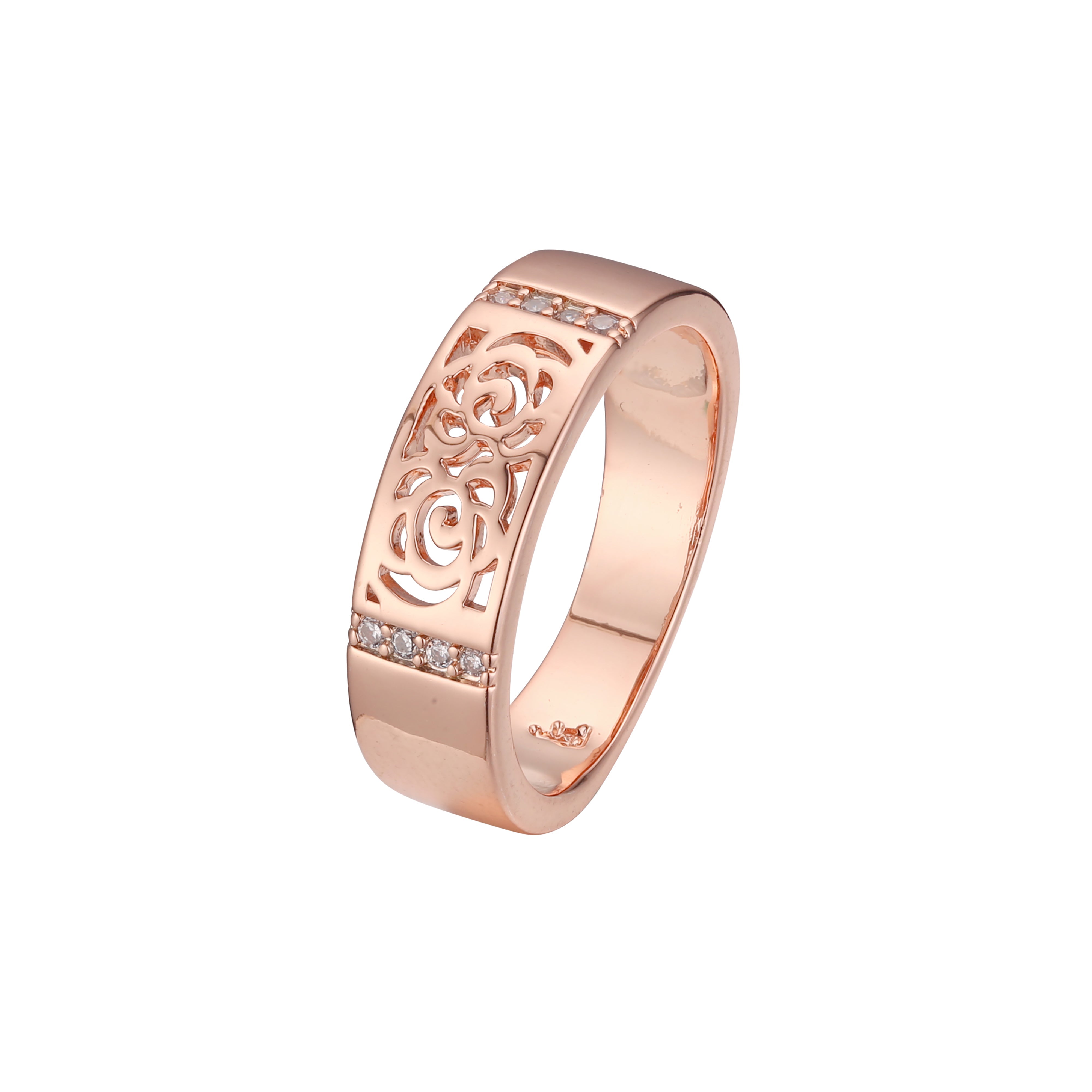 Cluster-Ringe aus Ros¨¦gold