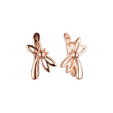Серьги Dragonfly из 14-каратного золота и розового золота для детей