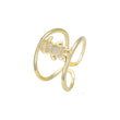 Stapelbare Ringe aus 14-kar?tigem Gold