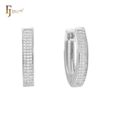Aretes Huggie de oro de 14 quilates