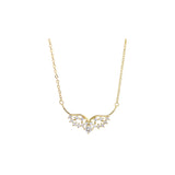 {Personalizar} Collar de máscara de carnaval de oro de 14 quilates