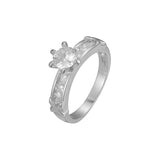 Anillos apilables en colores Oro 18K, Oro Blanco, Baño Oro 14K