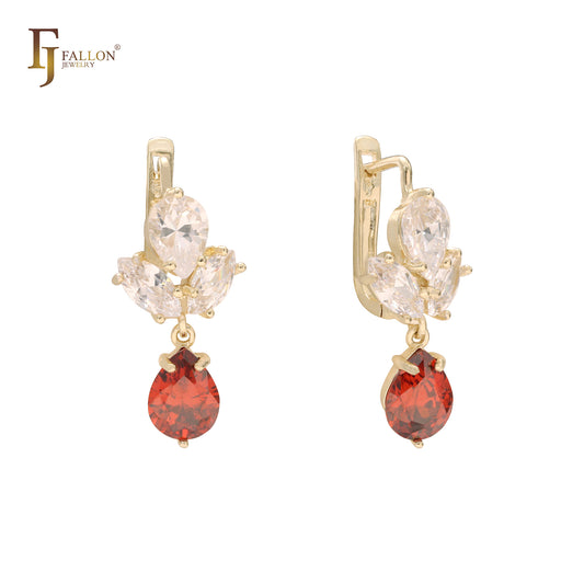 Серьги из золота 14 карат