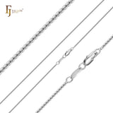 Elegantes cadenas Serpentine S de eslabones de lujo en oro rosa y oro blanco