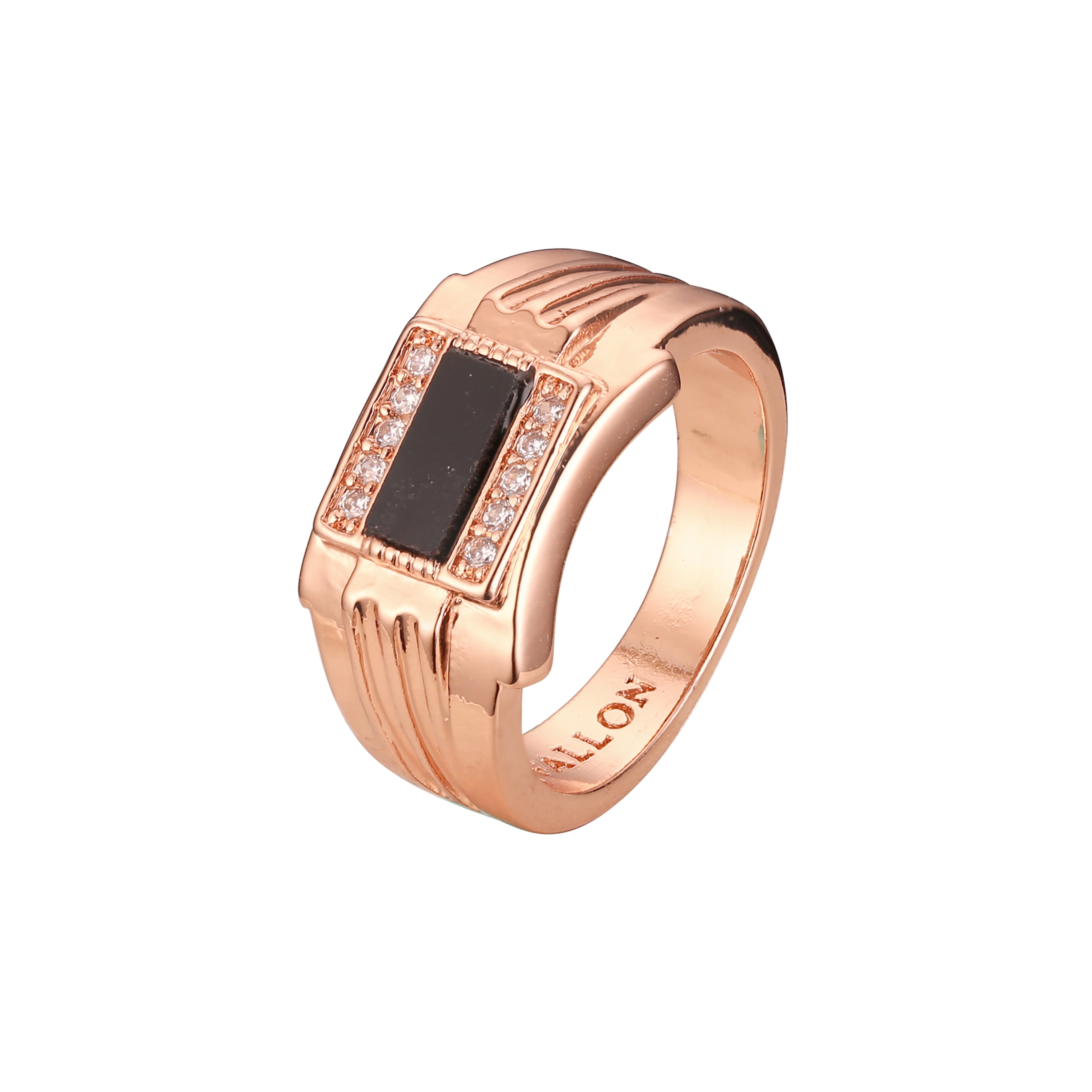 anillos de oro rosa
