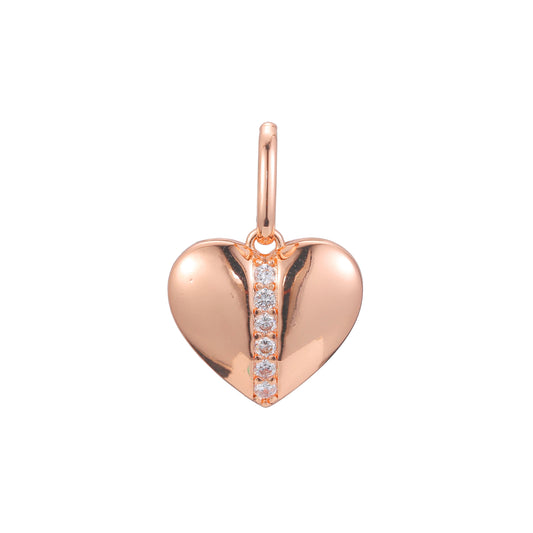 ペンダント、ローズゴールド、14K ゴールドメッキカラー