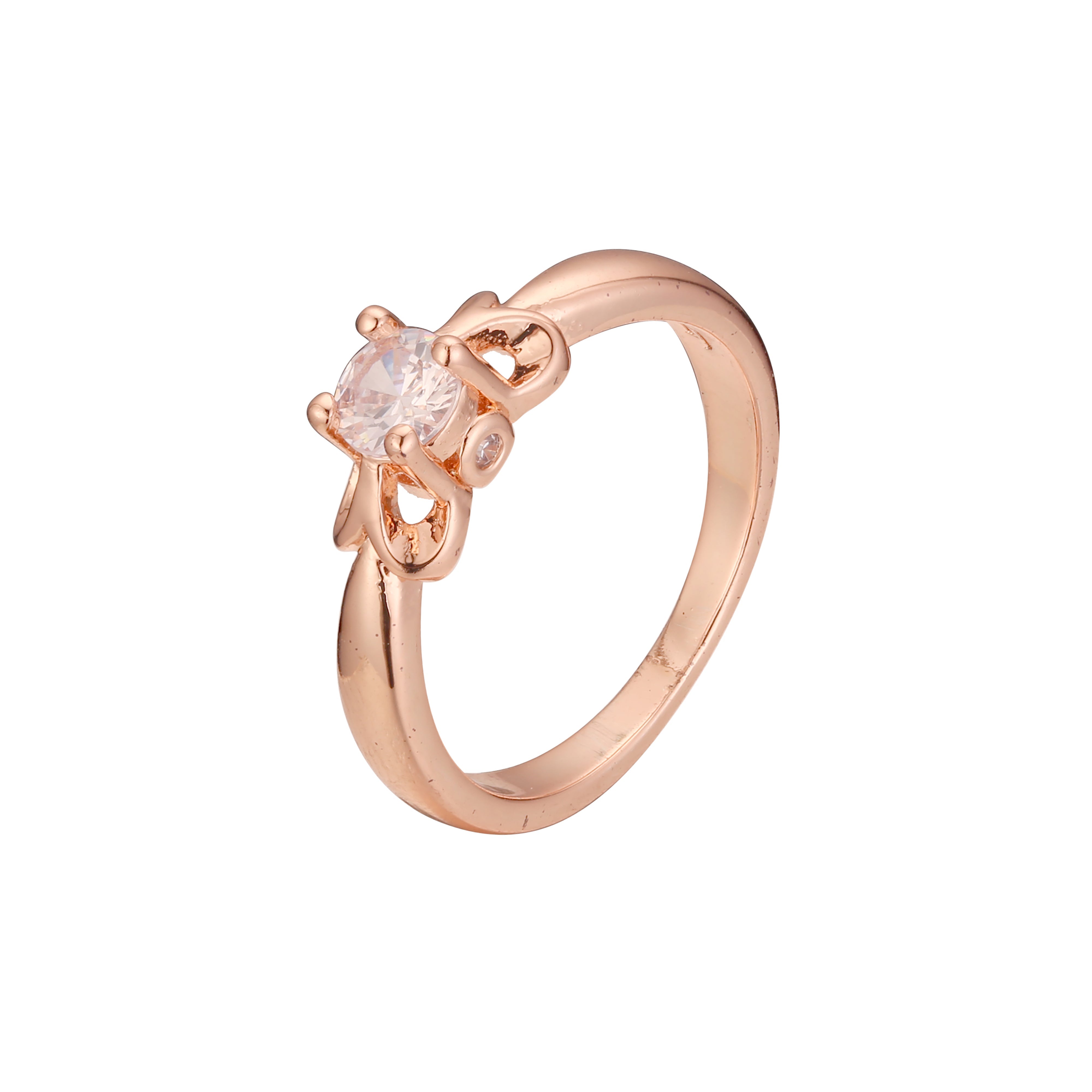 Breite Ringe aus Ros¨¦gold