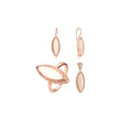 Conjunto de marquesa renacentista de oro rosa