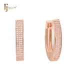 Aretes Huggie de oro de 14 quilates