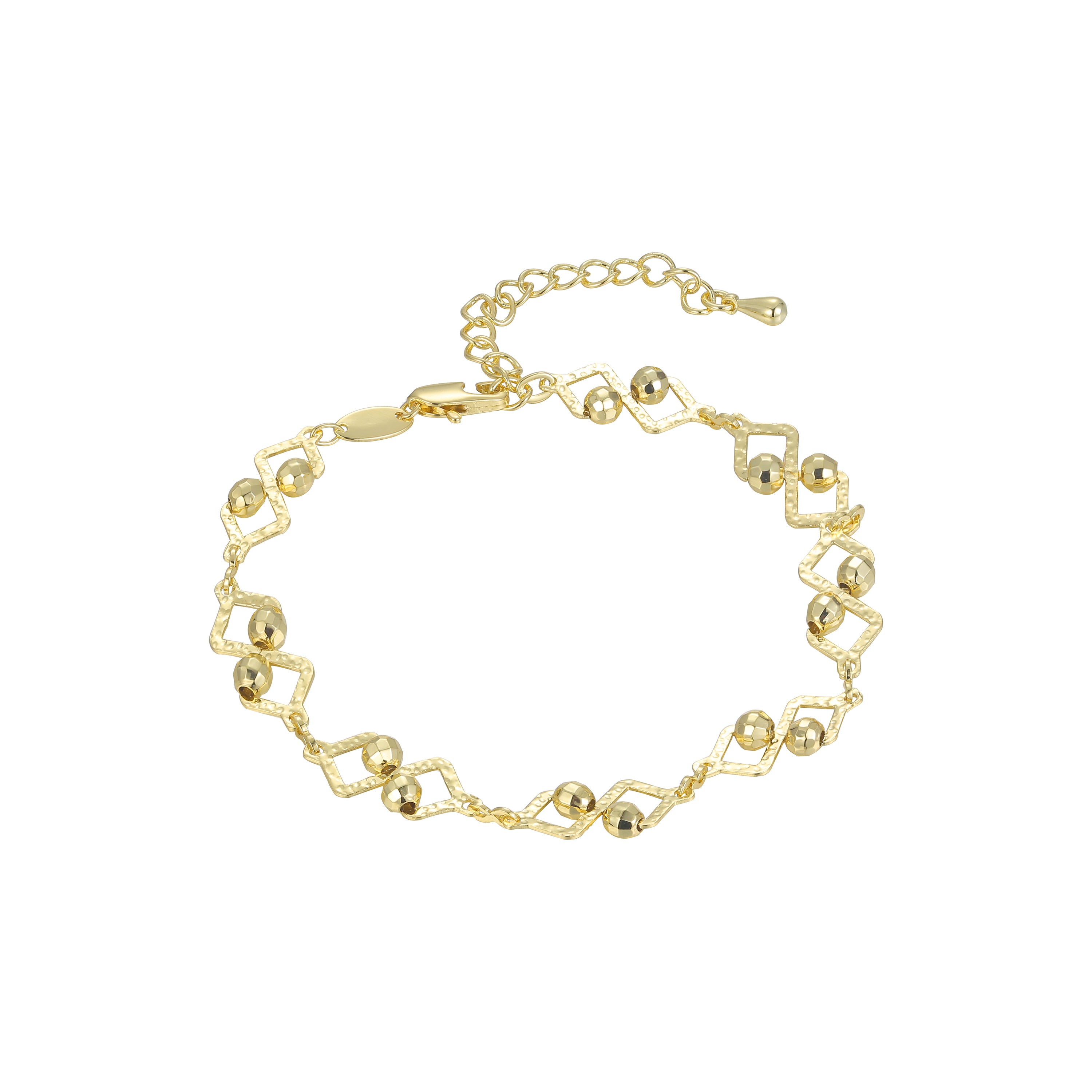 Pulseras de cuentas de Oro 14K